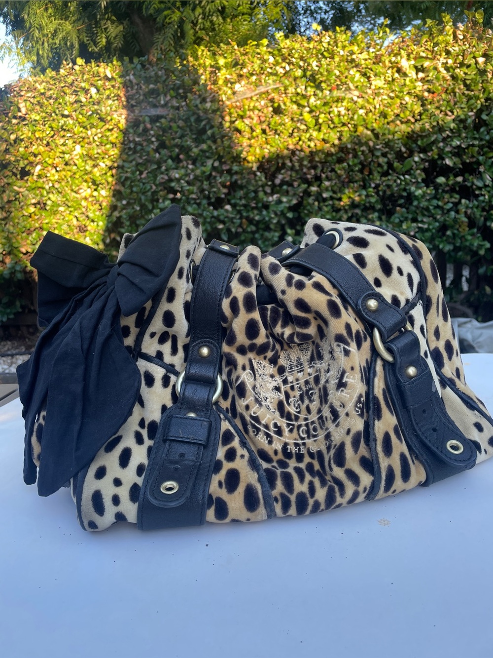 Vintage Juicy Couture Leopard Print Daydreamer